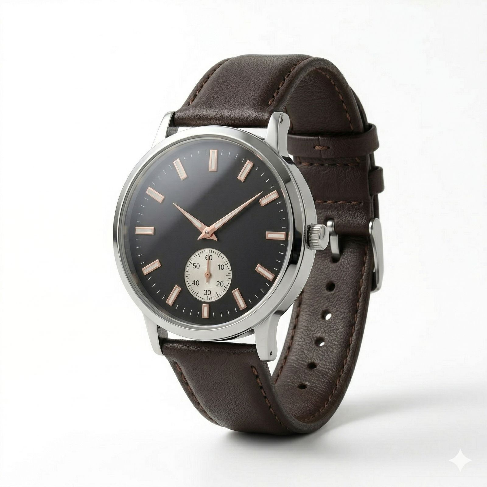 Classic Executive Style Wrist Watch  (Man)